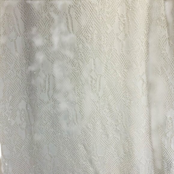 textured lace sleeveless camisole dress white size 16 Jessica plus size - Picture 11 of 12